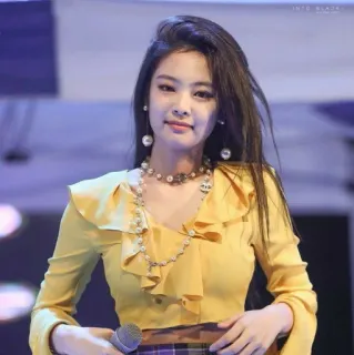 🧁 Jennie K-Pop, cantante, donna, ritratto, Jennie Kim whatsapp sticker