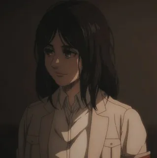 ❤️ Pieck Finger Attack on Titan アニメ, 進撃の巨人, ピーク・フィンガー, キャラクター telegram sticker