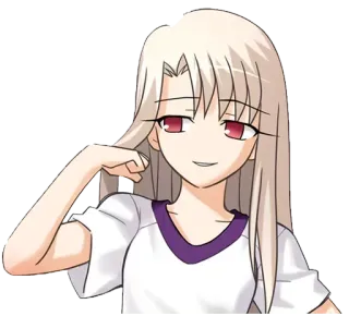 🤓 Anime, Charakter, Mädchen, arrogant telegram sticker