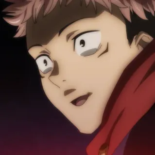 💥 Yuji Itadori Jujutsu Kaisen Anime, Manga, Shonen, Sihir, Pertarungan telegram sticker