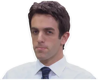 😑 Ryan Howard The Office Ryan Howard, The Office, Televisión, NBC, Personaje, Retrato, Comedia telegram sticker