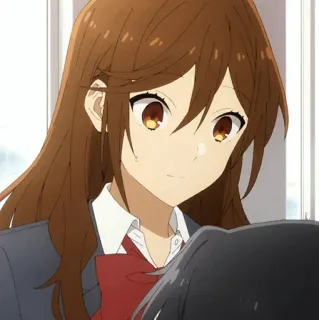 🕰 Hori Kyouko Horimiya 애니메이션, 학교, 호리미야, 호리 쿄코, 만화, 로맨스 telegram sticker