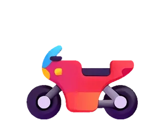 🏍 moto, veicolo, trasporto, moto, giro, moto sportiva telegram sticker