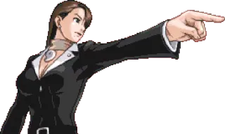 Phoenix Wright Trilogy (Part 1) telegram stickers
