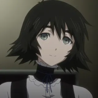 ⚙️ Ruka Urushibara Steins;Gate Anime, Personagem, Ruka Urushibara, Steins Gate whatsapp sticker