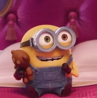😍 Minion Despicable Me minion, despicable me, cartoon, cute, animated, movie telegram sticker
