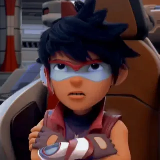 Fang (BoBoiBoy) by @gracyzx telegram stickers