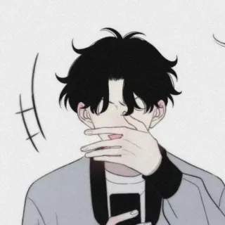 🍶 Anime, Anak laki-laki, Kartun, Gambar, Ilustrasi telegram sticker