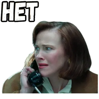 🤔 HET mujer, teléfono, ruso, palabra whatsapp sticker