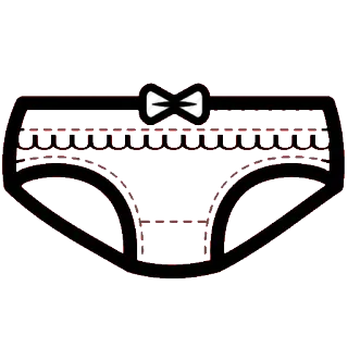 👙 ชุดชั้นใน, กางเกงใน, เสื้อผ้า, แฟชั่น whatsapp sticker