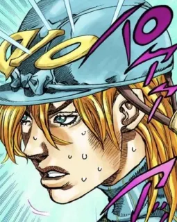 😐 Diego Brando JoJo's Bizarre Adventure manga, animé, dessin animé, personnage, diego brando, jojo telegram sticker