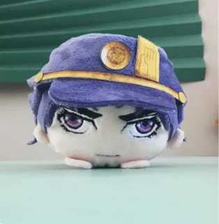 🥟 Jotaro Kujo JoJo's Bizarre Adventure Anime, Manga, Plüschtier, Jotaro, JoJo's Bizarre Adventure, Charakter telegram sticker