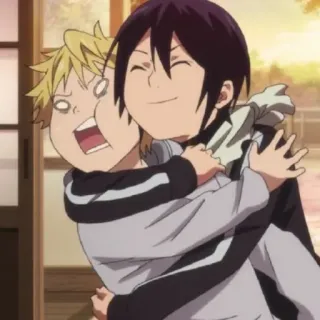 💈 Yato Noragami Anime, Manga, Knuffel, Grappig, Vriendschap, Personages, Noragami, Yato whatsapp sticker