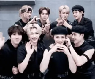 😌 K-Pop, Stray Kids, Nhóm, Nhạc, Thần tượng, Giải trí whatsapp sticker