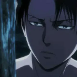 🖤 Levi Ackerman Attack on Titan Anime, Attack on Titan, Levi, Levi Ackerman telegram sticker