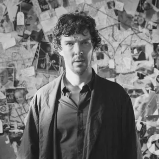 💎 Sherlock Holmes Sherlock sherlock holmes, detective, mystery, tv show, benedict cumberbatch, crime, investigation telegram sticker
