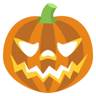 🎃 abóbora, Halloween, lanterna de abóbora, outono, outono telegram sticker