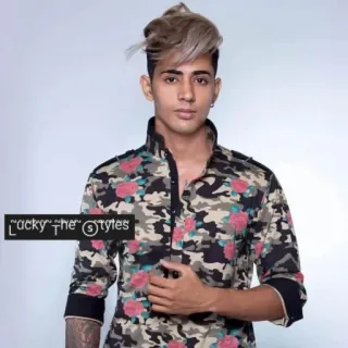 ☺️ Lucky the Styles moda, estilo, ropa, retrato, persona, hombre whatsapp sticker