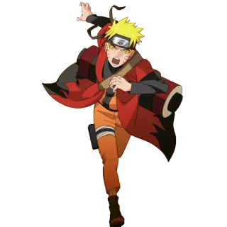 😠 Naruto Uzumaki Naruto Naruto, anime, manga, ninja, Uzumaki, character telegram sticker