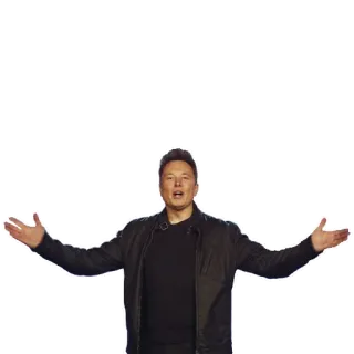 🤗 Elon Musk elon musk, businessman, tech, tesla, spacex telegram sticker