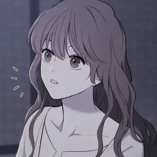 ☕️ anime, manga, girl, character, illustration, art whatsapp sticker