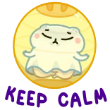Ghost Hamster telegram stickers