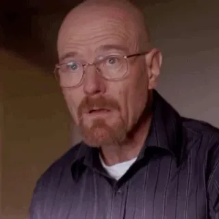 🌓 Walter White Breaking Bad drama, tv series, crime, chemistry, drugs telegram sticker