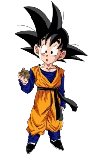 😮 Goten Dragon Ball Z 七龙珠, 动漫, 卡通, 悟天, 儿童, 赛亚人 telegram sticker