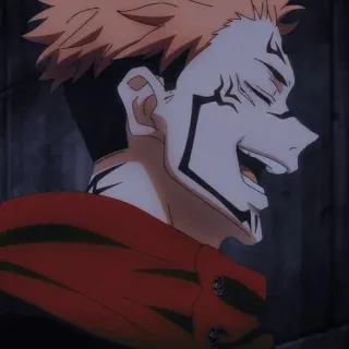 🌠 Sukuna Jujutsu Kaisen 动漫, 漫画, 宿傩, 咒术回战, 诅咒之灵, 角色 telegram sticker