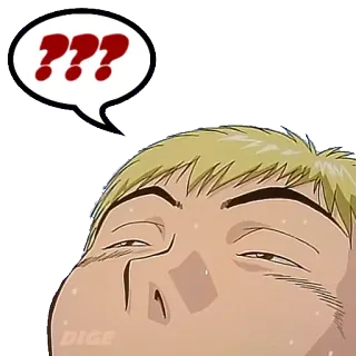 ❓ ??? question, anime, confused, thinking, speech bubble telegram sticker