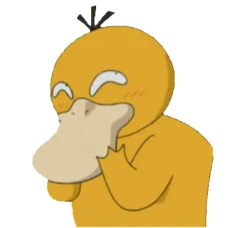 😏 Psyduck Pokemon Psyduck, Pokémon, vịt, dễ thương whatsapp sticker