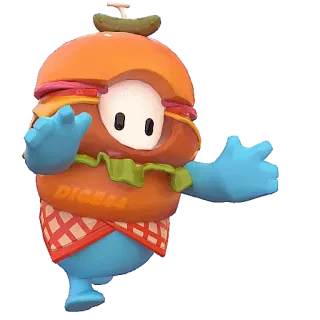🏃‍♂️ DIG44 bánh burger, thức ăn, hoạt hình, nhân vật, dễ thương, kỳ quặc telegram sticker