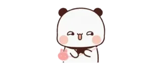 🔰 cute, panda, sticker telegram sticker