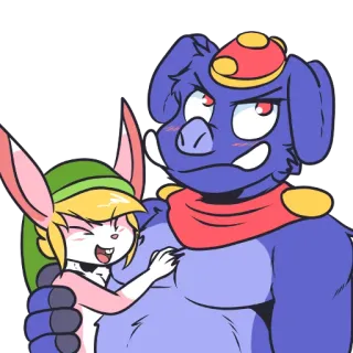 😝 cartoon, animal, fantasy, character, cute telegram sticker