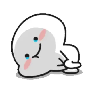 😩 cartoon, cute, crying, sad telegram sticker