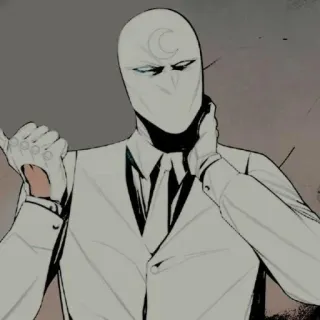 🎧 Moon Knight มูนไนท์, มาร์เวล, ซูเปอร์ฮีโร่, การ์ตูน, ดิสนีย์ telegram sticker