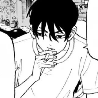 🚬 Anime, Manga, Fumeur, Cigarette, Jeunesse, Adolescent telegram sticker
