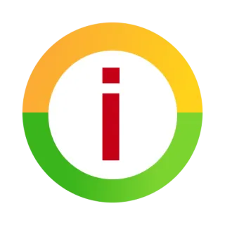 😁 information, icon, symbol, red, green, orange, circle whatsapp sticker