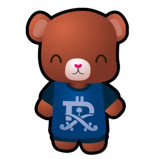 😄 urso, fofo, desenho animado, brinquedo, animal telegram sticker