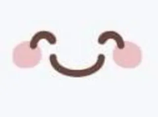 ➰ kawaii, smile, cute, face, happy telegram sticker