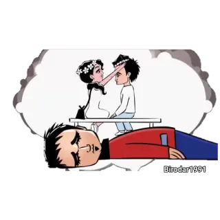 😴 Birodar1991 telegram sticker