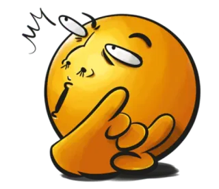 ✨ emoji, cartoon, emotion, funny, face whatsapp sticker