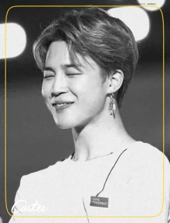 ◾️ Jimin Love Yourself kpop, jimin, bts, música, cantor whatsapp sticker
