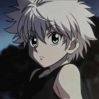 🎪 Killua Zoldyck Hunter x Hunter anime, boy, killua, hunter x hunter, killua zoldyck telegram sticker