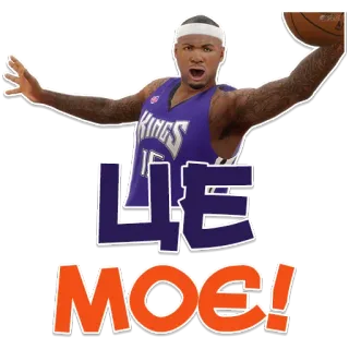 😮 ЦЕ МОЄ! pallacanestro, sport, atleta, schiacciata, Kings telegram sticker