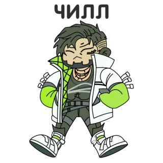 😌 Crypto Apex Legends Apex Legends, Crypto, Video game, Character, Sticker telegram sticker
