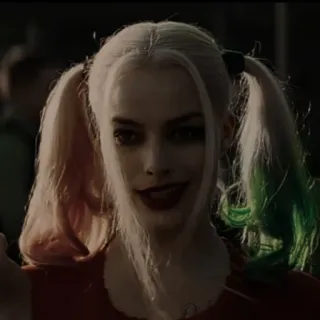 🤡 Harley Quinn Harley Quinn, DC Comics, Méchant, Margot Robbie, Suicide Squad, Personnage de BD telegram sticker