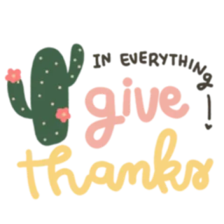 🙏 Give Thanks cacto, ação de graças, outono, outono, celebração, gratidão telegram sticker