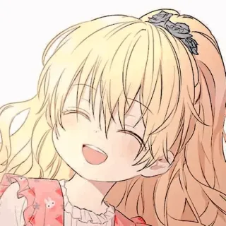 🍼 卡通, 女孩, 动漫, 可爱, 微笑, 快乐 whatsapp sticker