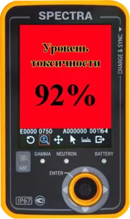 🥬 SPECTRA
Уровень
Токсичности
92%
E0000 0750 A000000 001164
+
GAMMA NEUTRON
BATTERY
ABC
ENTER
IP67
CHARGE & SYNC токсичный, радиация, опасные вещества, детектор, электроника, сканер telegram sticker